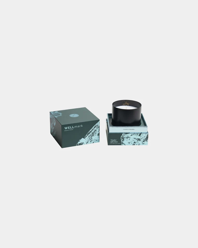 Vela perfumada de cera de soja para personalizar