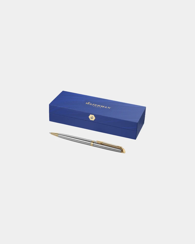 Bolígrafo acero Waterman Hemisphere para personalizar