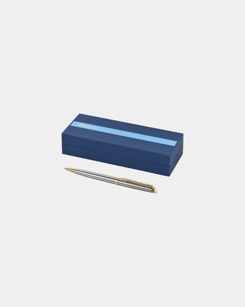 Bolígrafo acero Waterman Hemisphere para personalizar