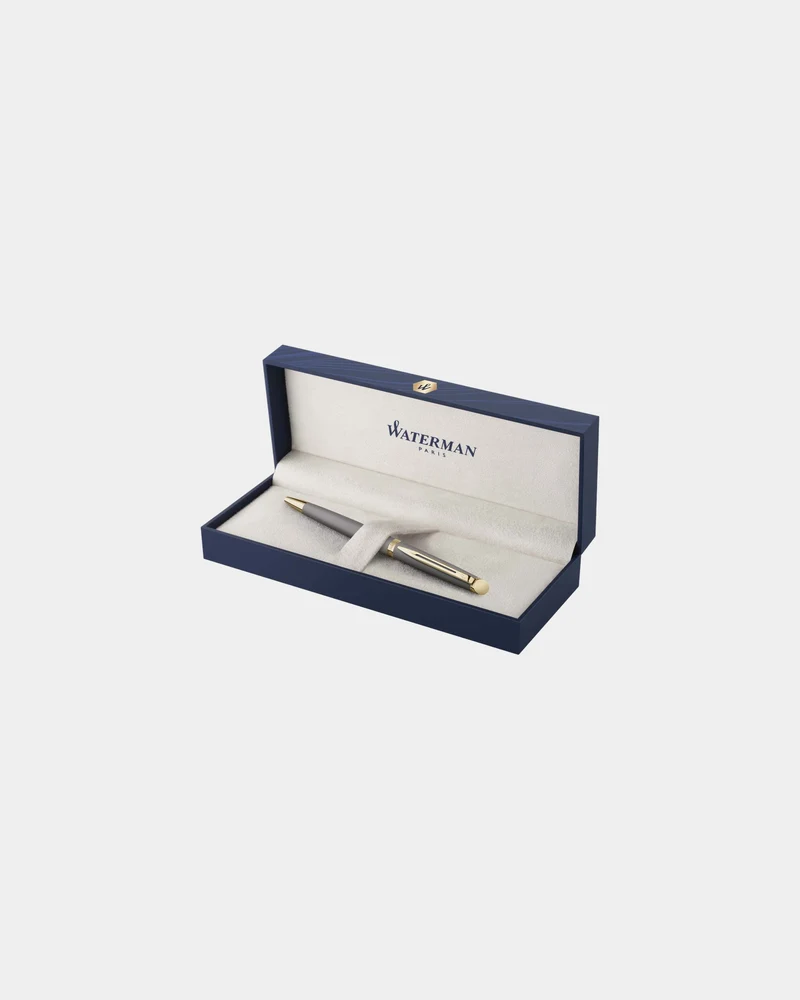 Bolígrafo acero Waterman Hemisphere para personalizar