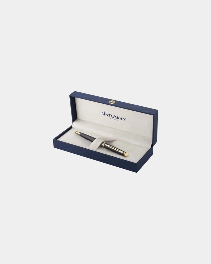 Bolígrafo acero Waterman Hemisphere para personalizar