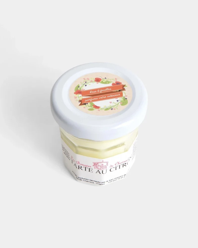Mini vela perfumada Made in France personalizable