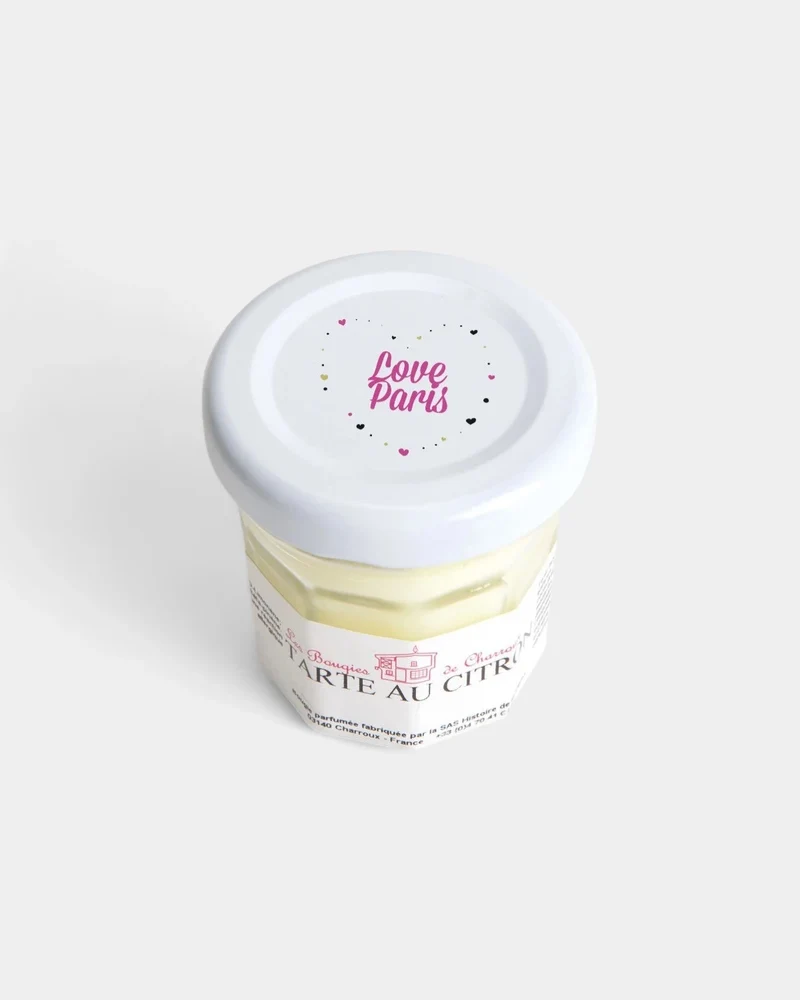 Mini vela perfumada Made in France personalizable