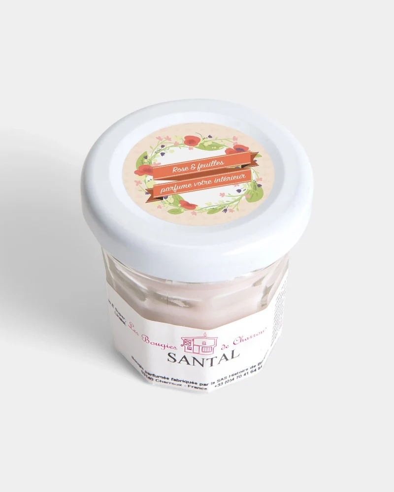Mini vela perfumada Made in France personalizable