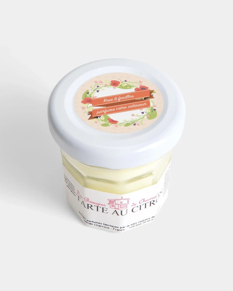 Mini vela perfumada Made in France personalizable