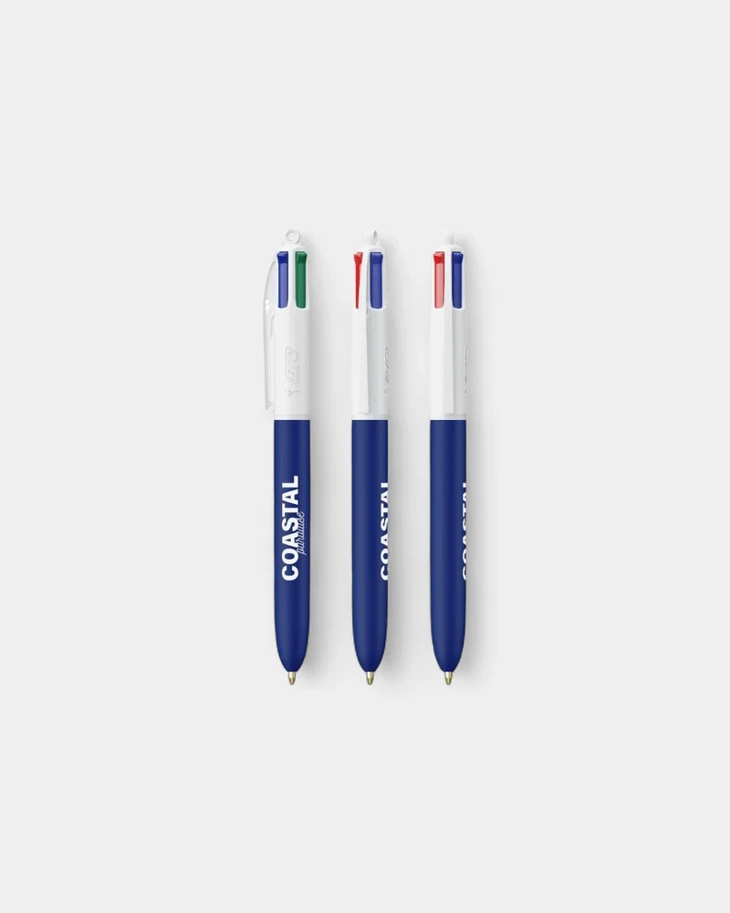 Bolígrafo BIC® de 4 colores Made in France para personalizar