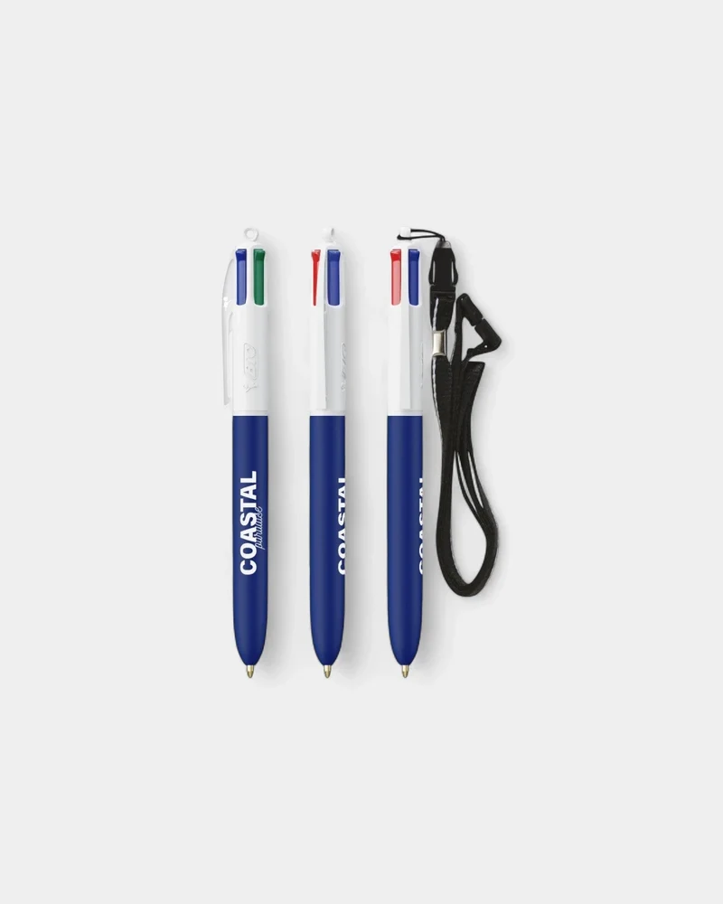 Bolígrafo BIC® de 4 colores Made in France para personalizar