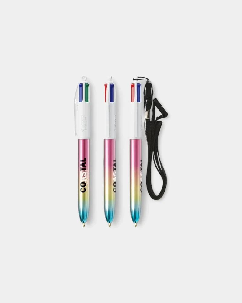 Bolígrafo BIC® de 4 colores Made in France para personalizar