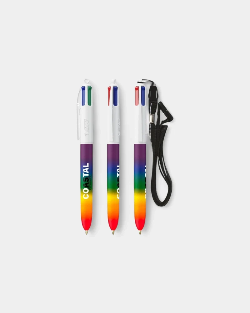 Bolígrafo BIC® de 4 colores Made in France para personalizar