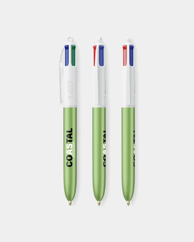 Bolígrafo BIC® de 4 colores Made in France para personalizar