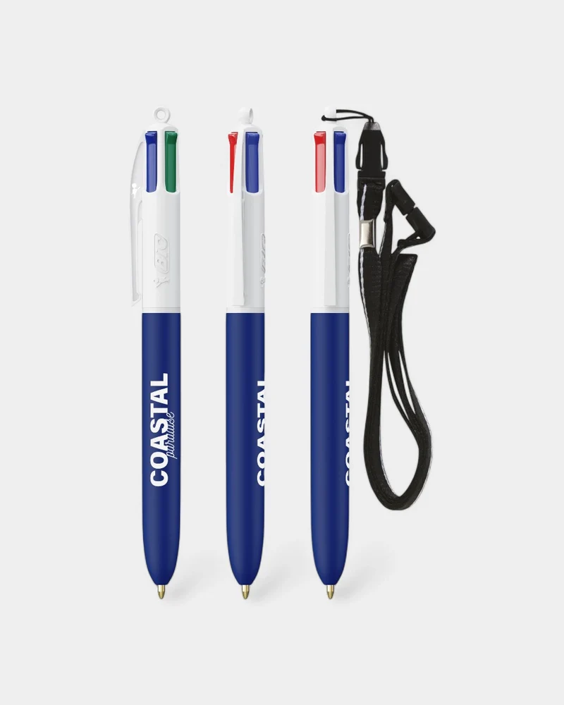 Bolígrafo BIC® de 4 colores Made in France para personalizar