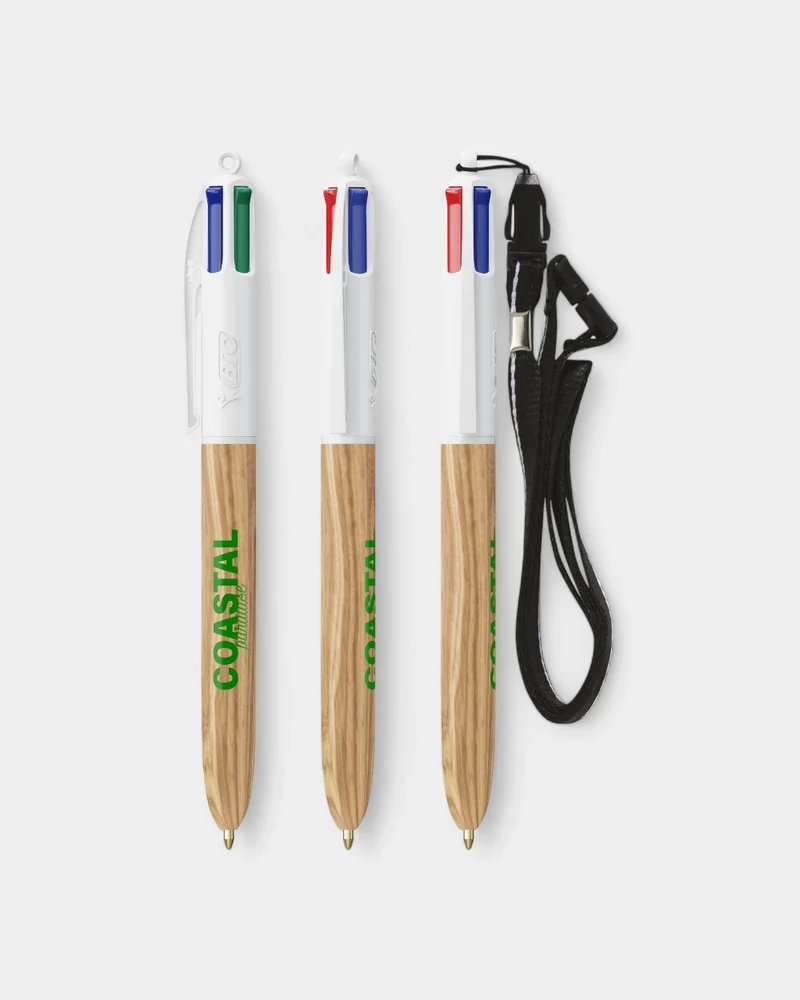 Bolígrafo BIC® de 4 colores Made in France para personalizar