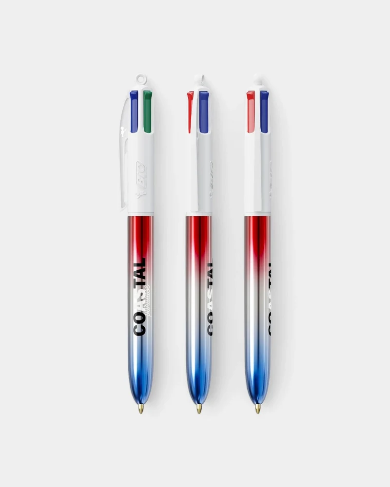 Bolígrafo BIC® de 4 colores Made in France para personalizar