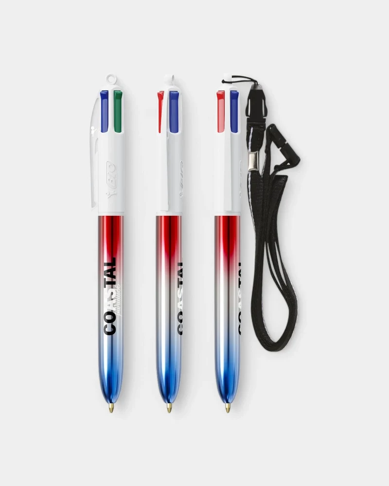 Bolígrafo BIC® de 4 colores Made in France para personalizar