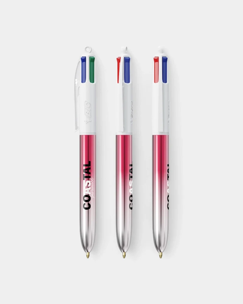 Bolígrafo BIC® de 4 colores Made in France para personalizar