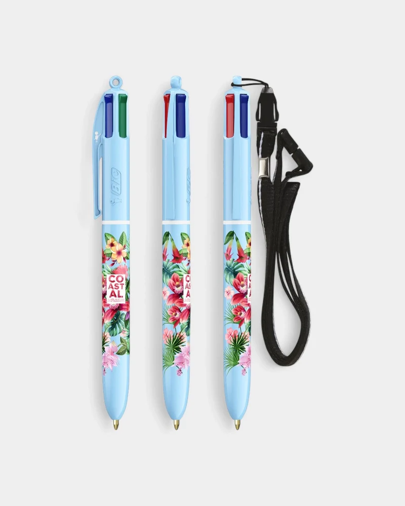 Bolígrafo BIC® de 4 colores Made in France para personalizar