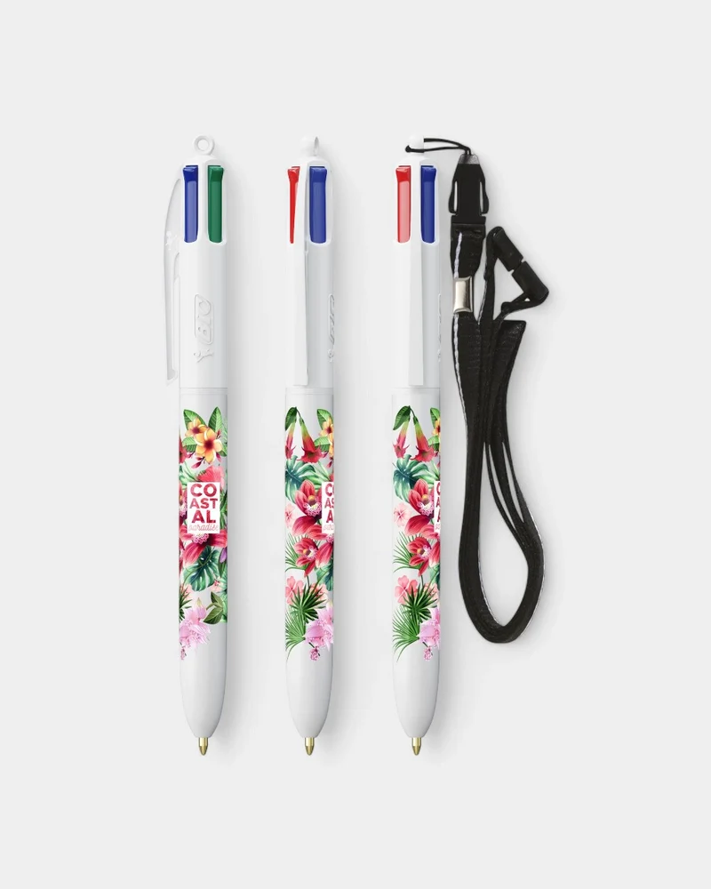 Bolígrafo BIC® de 4 colores Made in France para personalizar