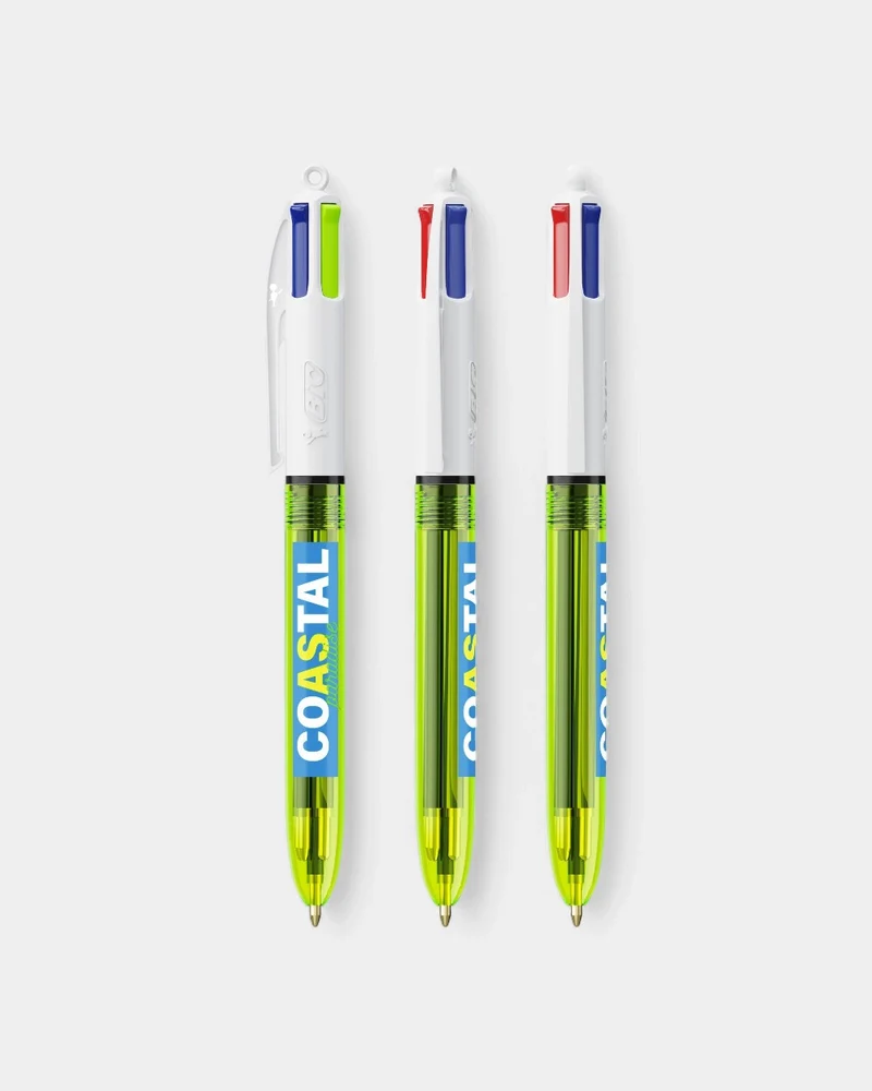 Bolígrafo BIC® de 4 colores Made in France para personalizar