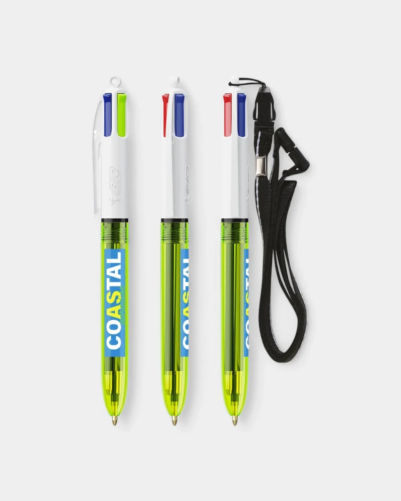 Bolígrafo BIC® de 4 colores Made in France para personalizar