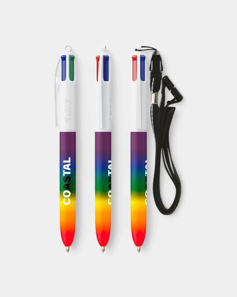 Bolígrafo BIC® de 4 colores Made in France para personalizar