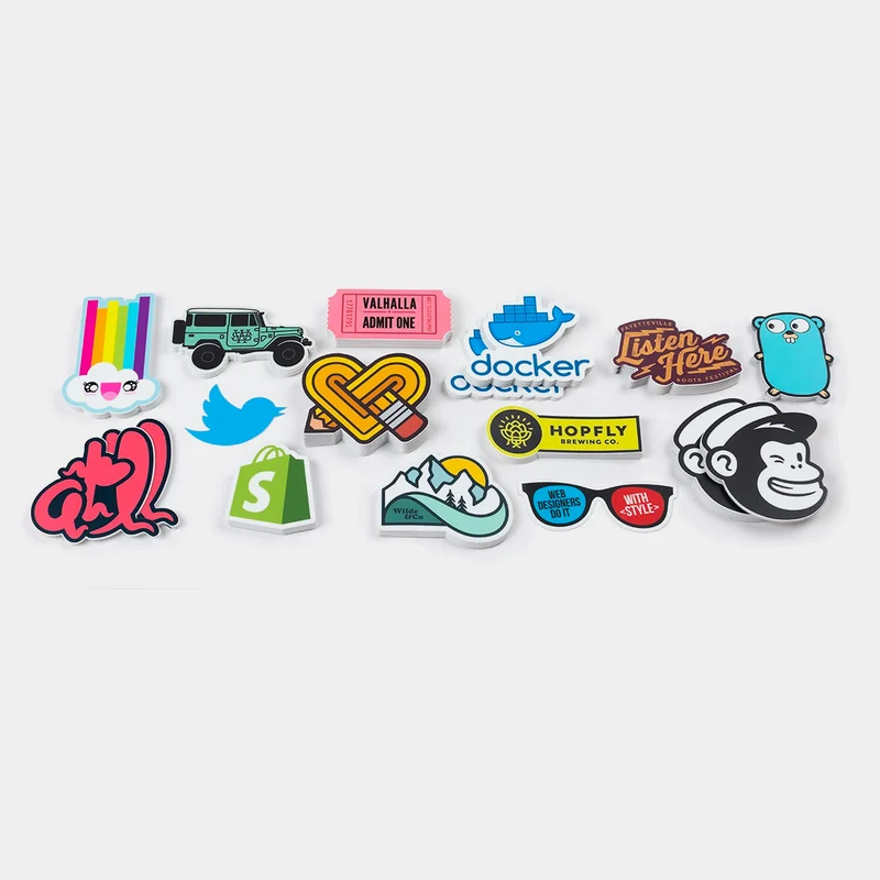 Pegatinas troqueladas personalizables
