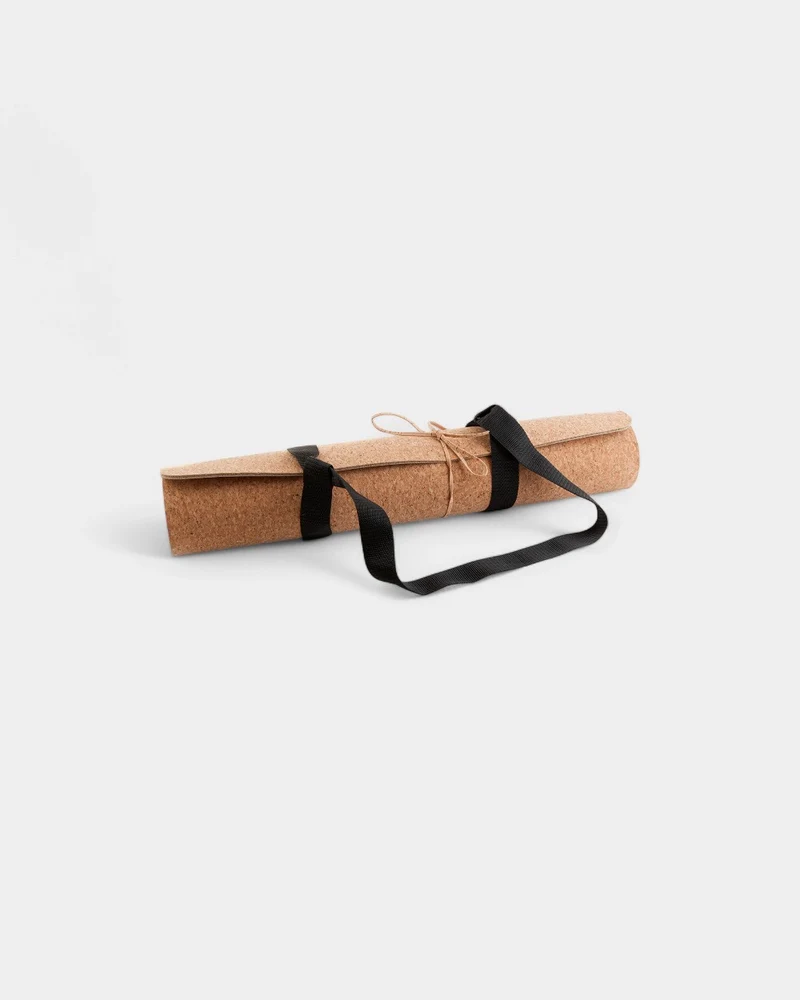 Esterilla de yoga de corcho natural para personalizar