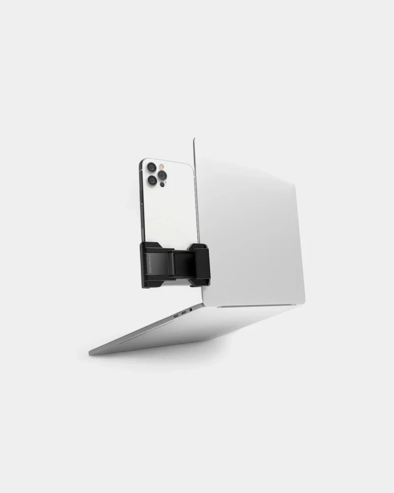 Soporte de teléfono para ordenador personalizable