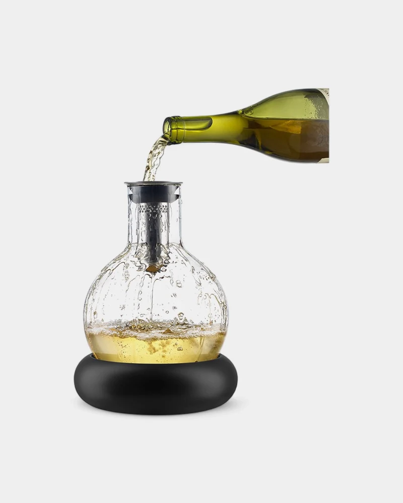 Jarra de vino con base refrigerante