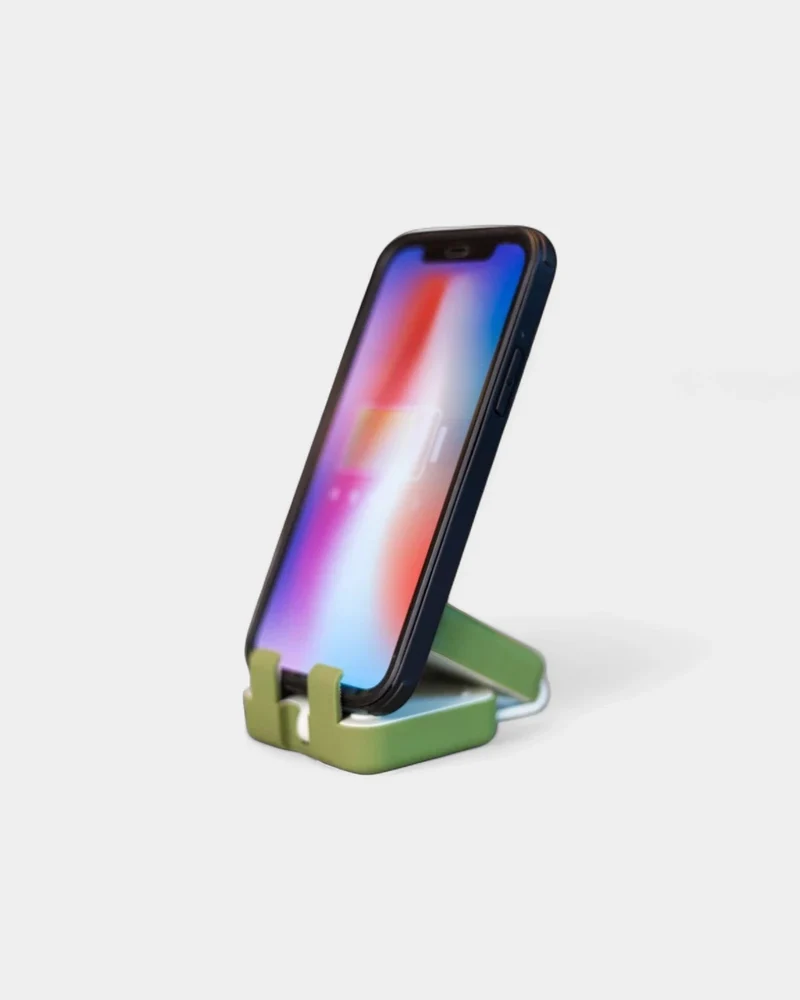 Batería externa con soporte para teléfono personalizable
