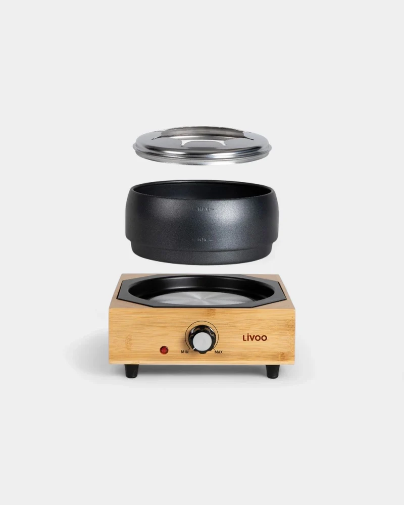 Aparato de fondue personalizable