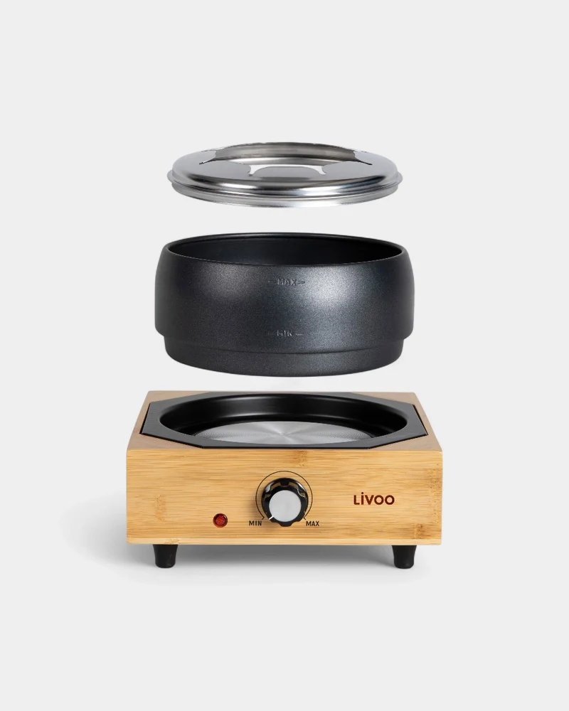 Aparato de fondue personalizable