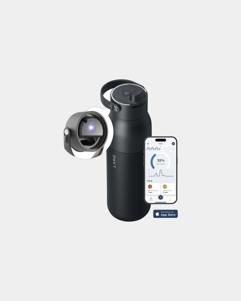 Botella filtrante acero LARQ PureVis 2.0 para personalizar