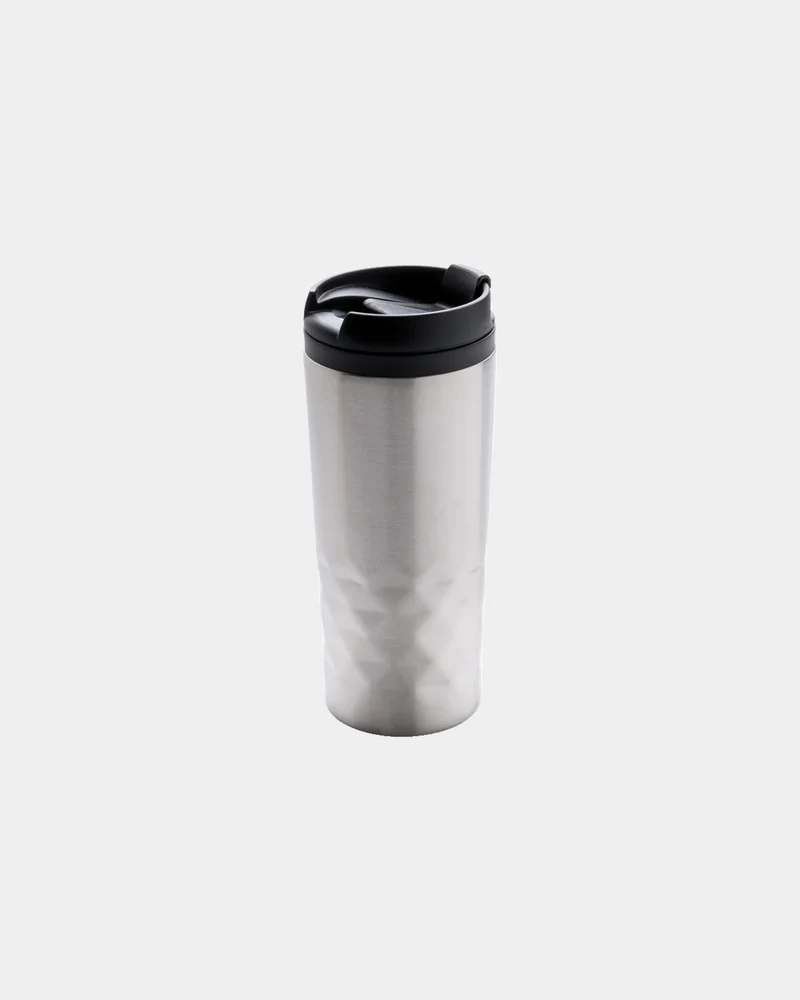 Taza geométrica de acero inoxidable 300ml para personalizar