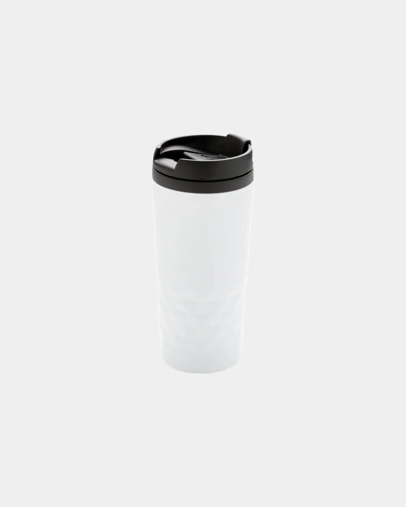 Taza geométrica de acero inoxidable 300ml para personalizar