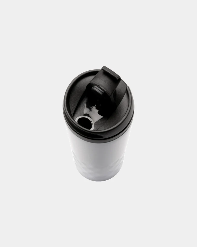 Taza geométrica de acero inoxidable 300ml para personalizar