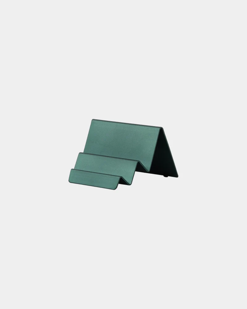Soporte tarjetas aluminio Lexon City Card para personalizar