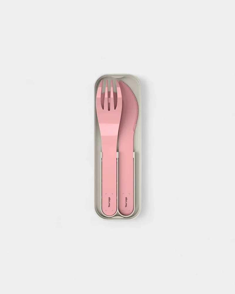 Set de cubiertos MB biodegradable personalizable