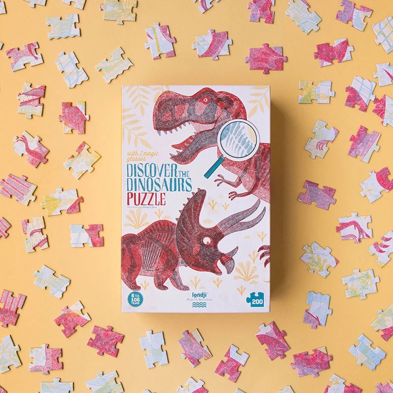 Puzzle Discover The Dinosaurs Londji
