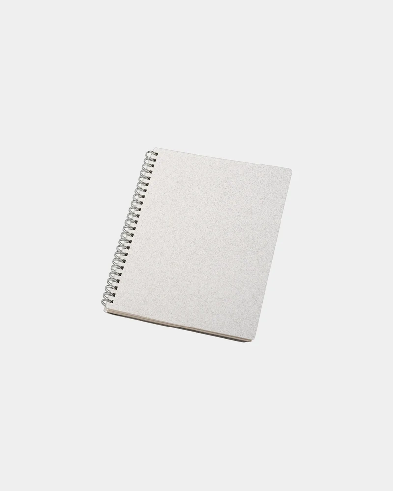 Libreta A5 espiral algodón reciclado para personalizar