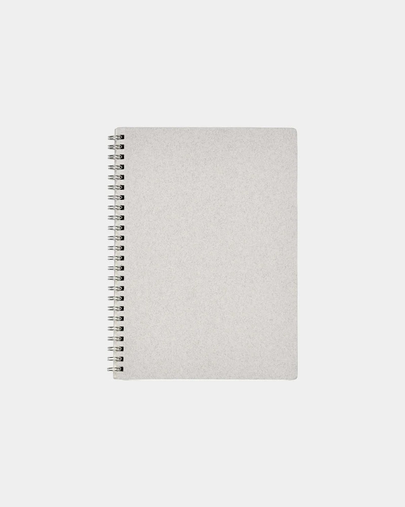 Libreta A5 espiral algodón reciclado para personalizar