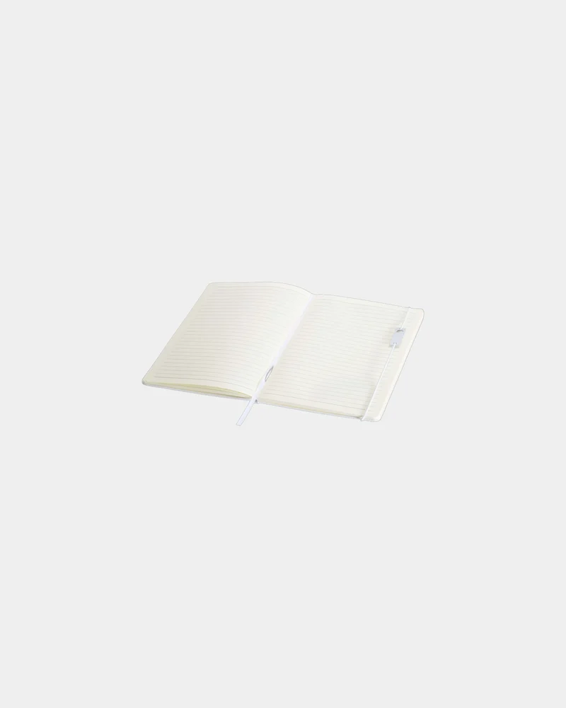Set libreta y bolígrafo roller Legato para personalizar