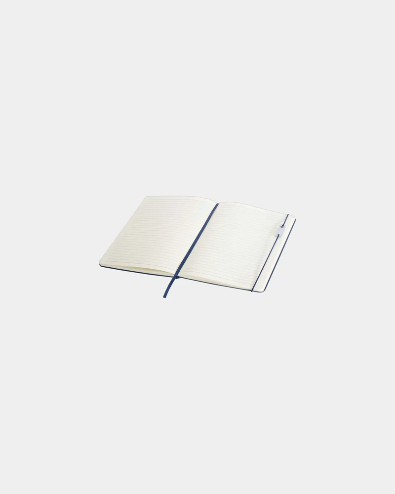 Set libreta y bolígrafo roller Legato para personalizar