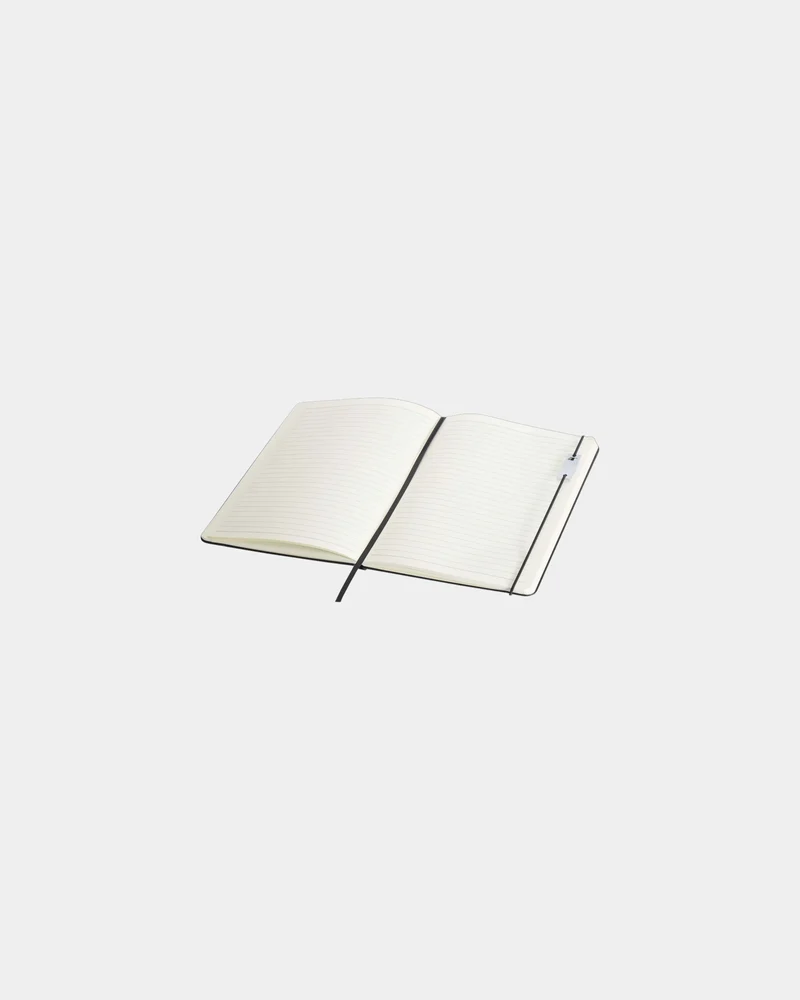 Set libreta y bolígrafo roller Legato para personalizar