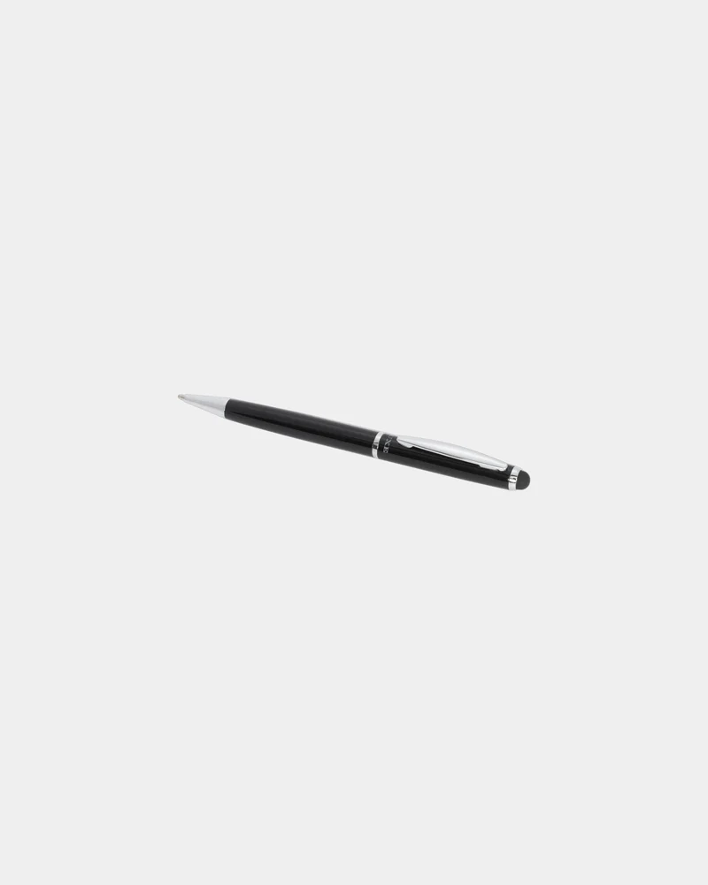 Bolígrafo stylus Lento metal negro para personalizar