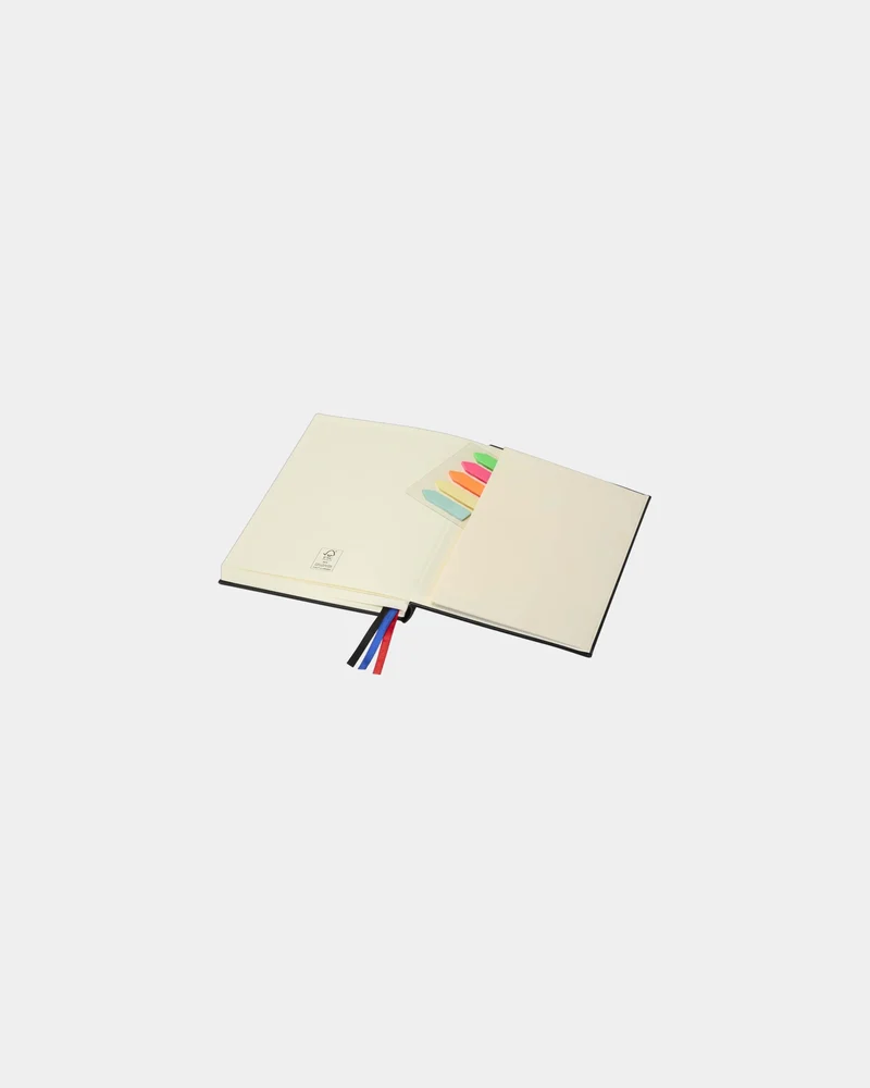 Libreta tapa rígida A5 plástico reciclado para personalizar