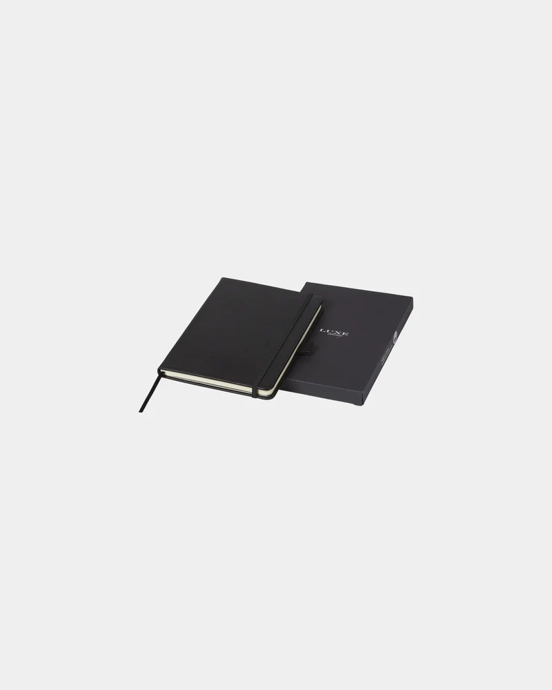 Libreta A5 de PU con bolsillo para personalizar