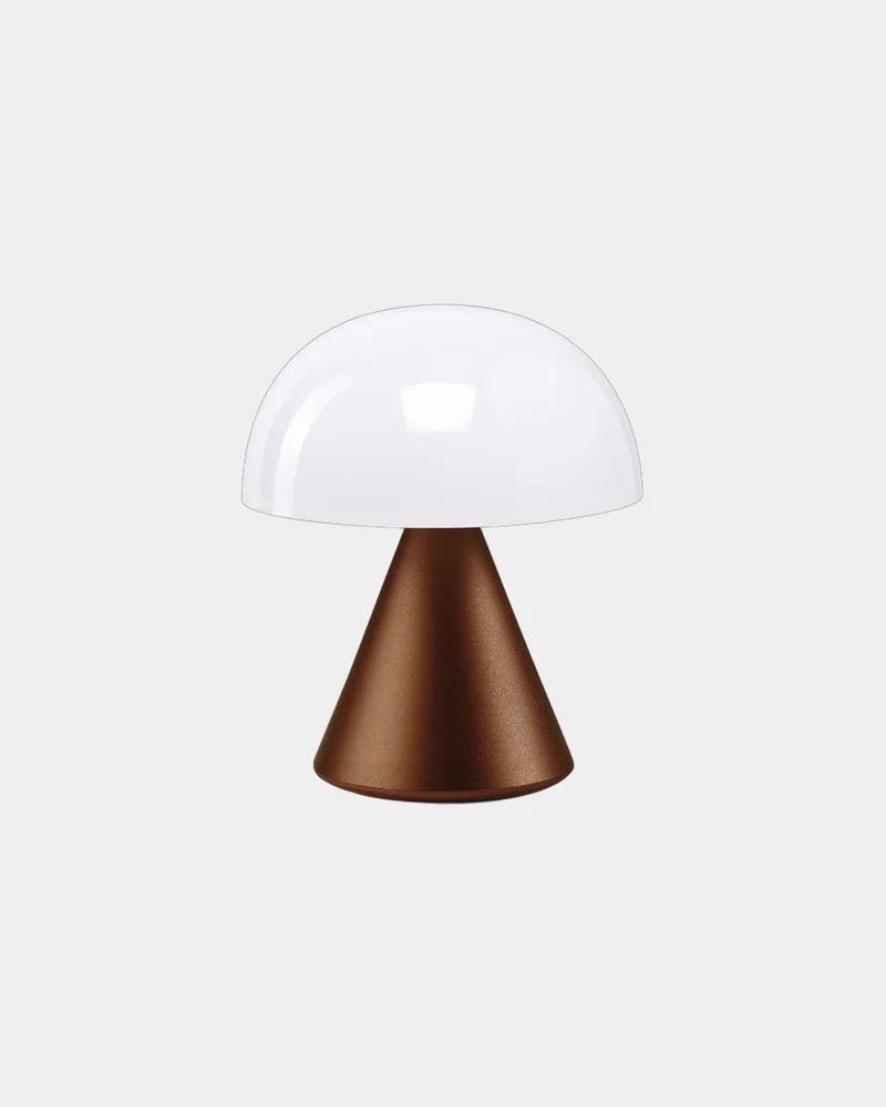 Lámpara LED aluminio Lexon Mina para personalizar