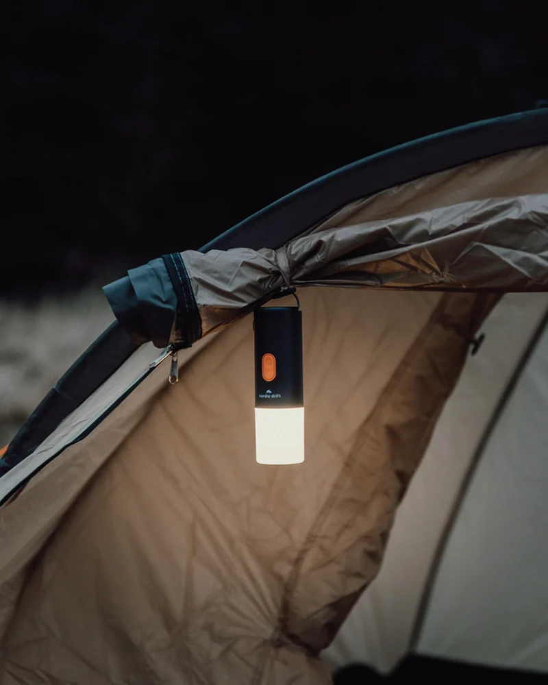 Lámpara camping con bomba de aire 2 en 1 para personalizar