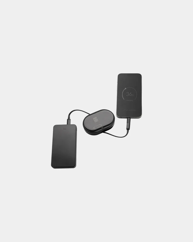 Kit de carga plástico reciclado 60W para personalizar