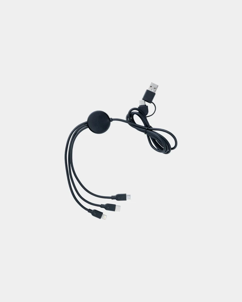Cable 60W 4 en 1 reciclado RCS para personalizar